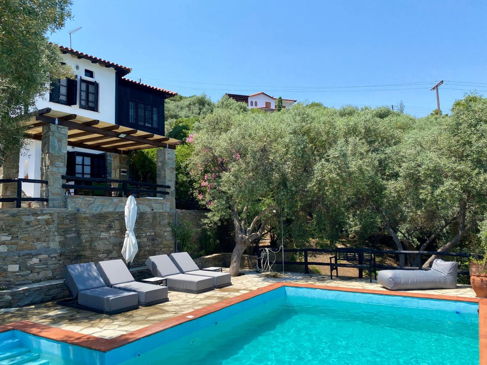 Villa Valia: Traditional Luxurious Residence Pyrgadikia Exterior foto